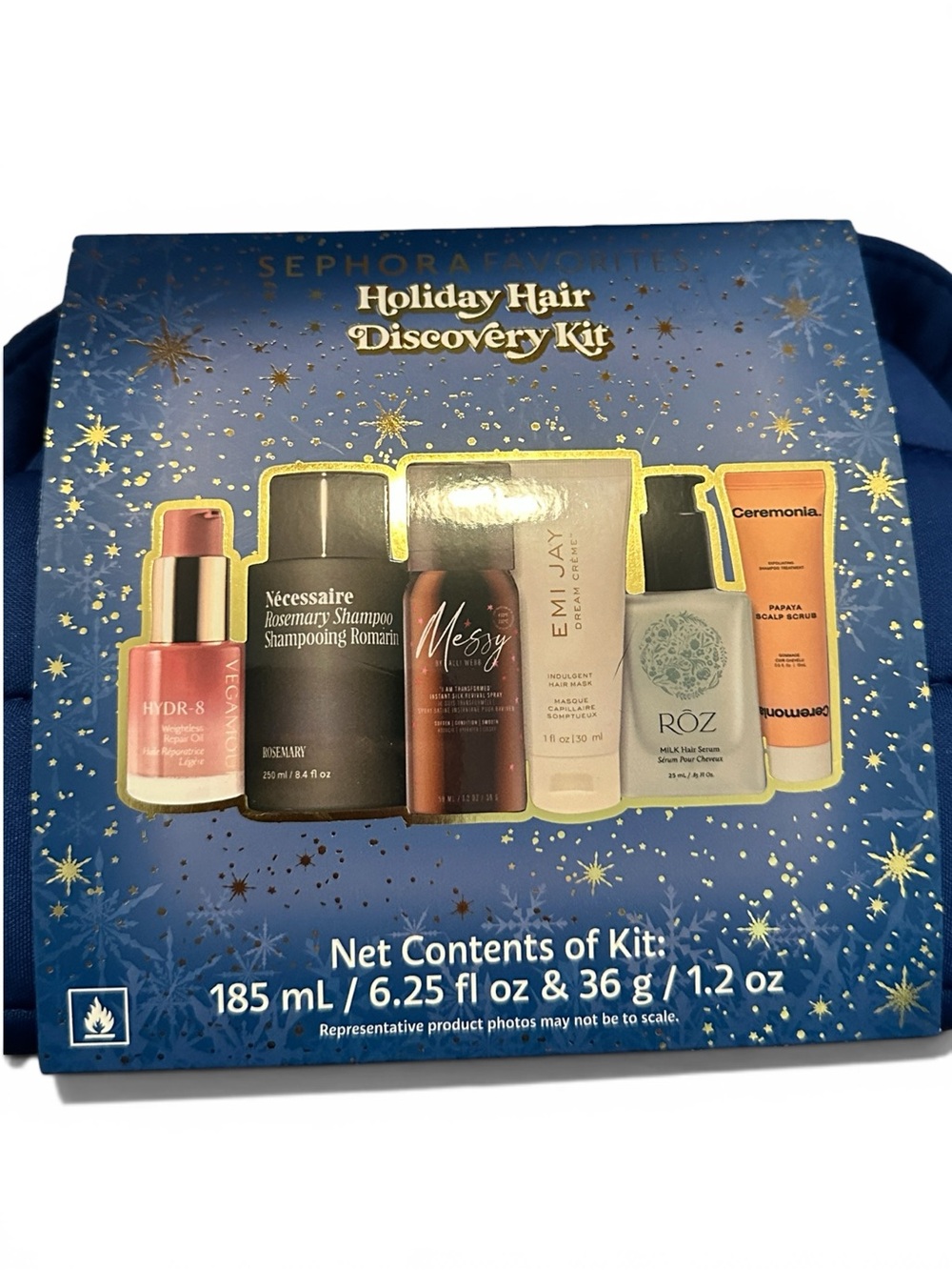 Sephora Favorites Holiday Hair Discovery Kit 6 PIECE SET TRAVEL GIFTS $79 Retail